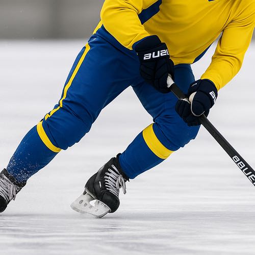 Spelare i blatt gult